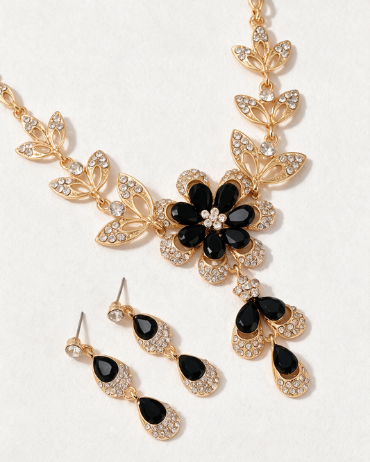 Collier & Boucles d'oreilles Corale