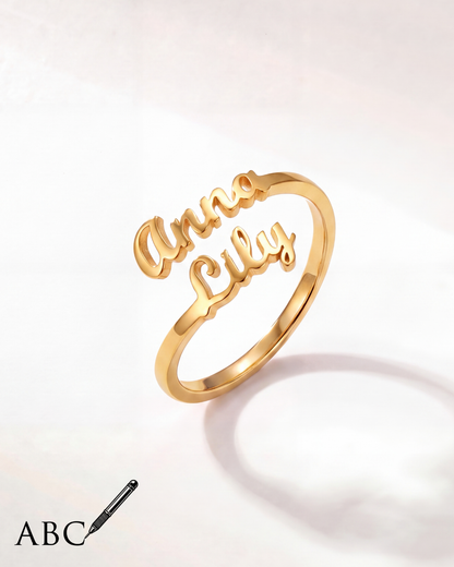 Bague Erina (Mots au choix)