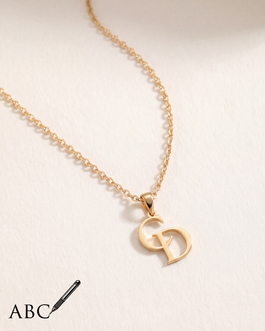 Collier Lori (Initiales au choix)