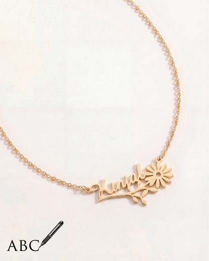 Collier Lovandra (Mot au choix)