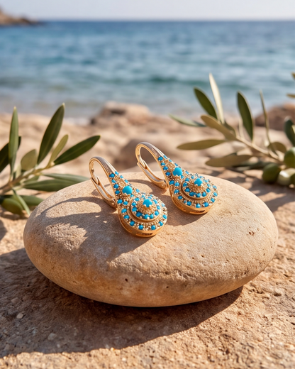 Boucles d'oreilles Lunaya