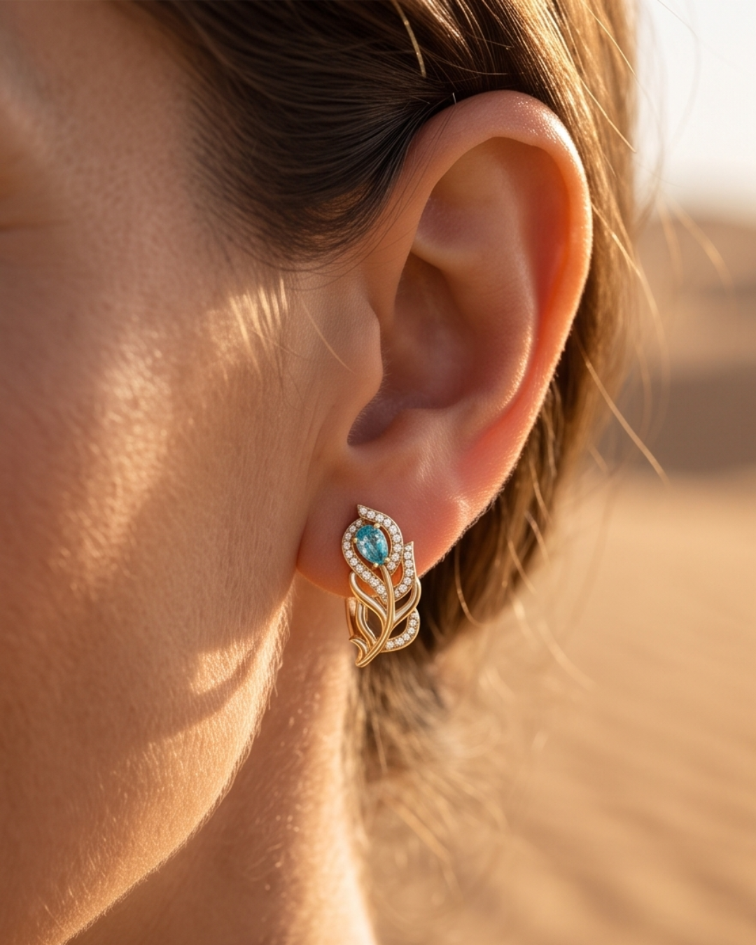Tiara Earrings