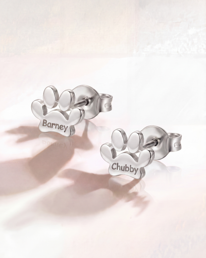 Boucles d'oreilles Riky (Initiales au choix)