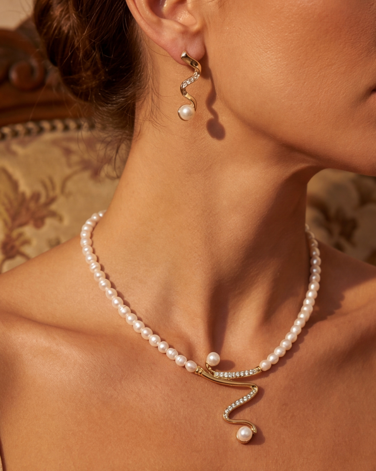 Elora Necklace & Earrings