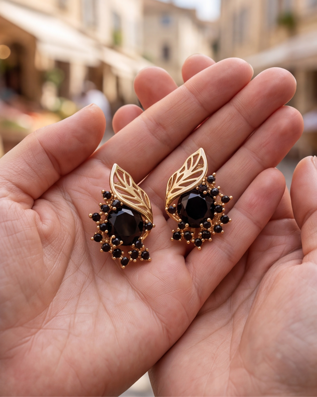 Boucles d'oreilles Bavania