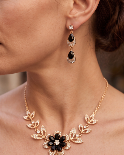 Collier & Boucles d'oreilles Corale