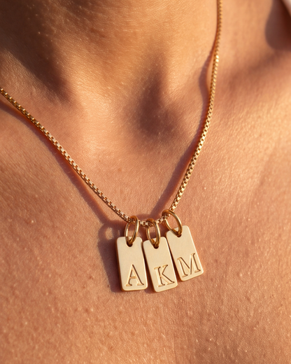 Mimi Necklace (Custom Initials)