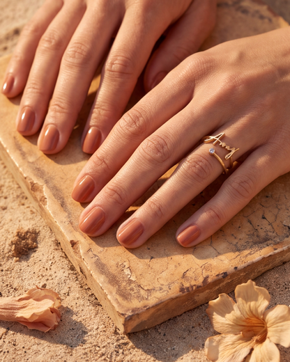 Bague Cali (Prénom & Pierre de naissance)