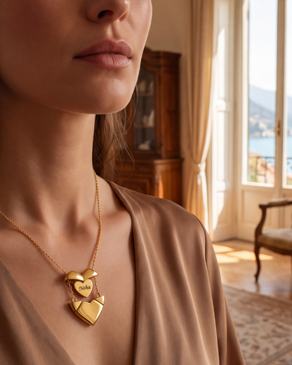 Lia Necklace (Custom Word)