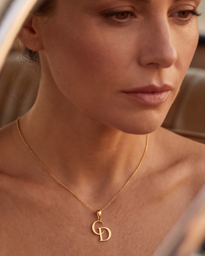 Collier Lori (Initiales au choix)