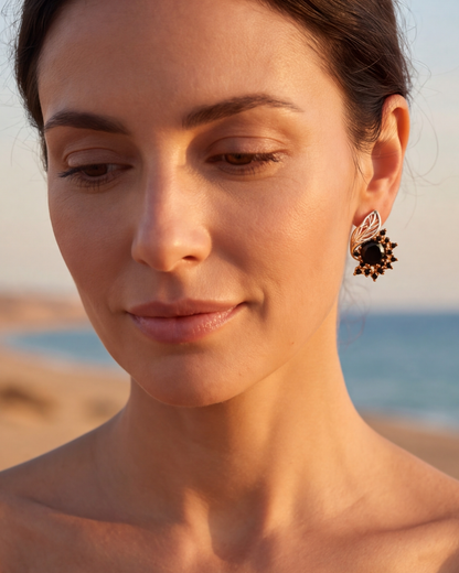 Boucles d'oreilles Bavania