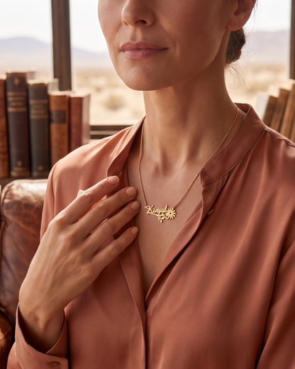 Collier Lovandra (Mot au choix)
