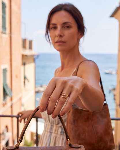 Bague Cali (Prénom & Pierre de naissance)