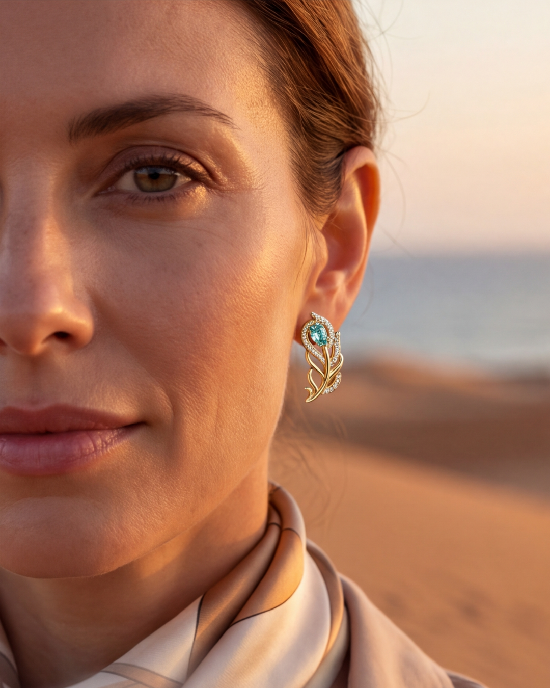 Tiara Earrings