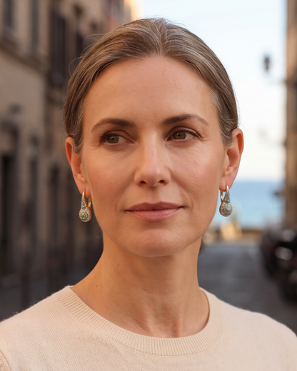 Boucles d'oreilles Lunaya