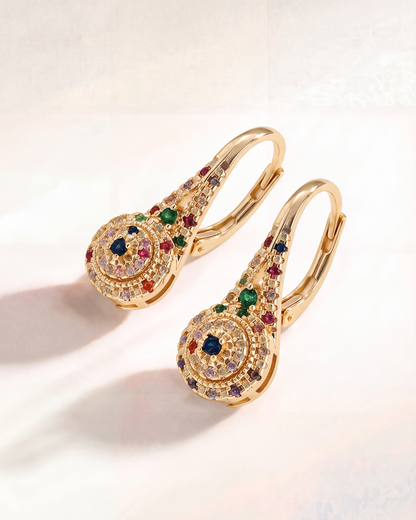 Boucles d'oreilles Lunaya